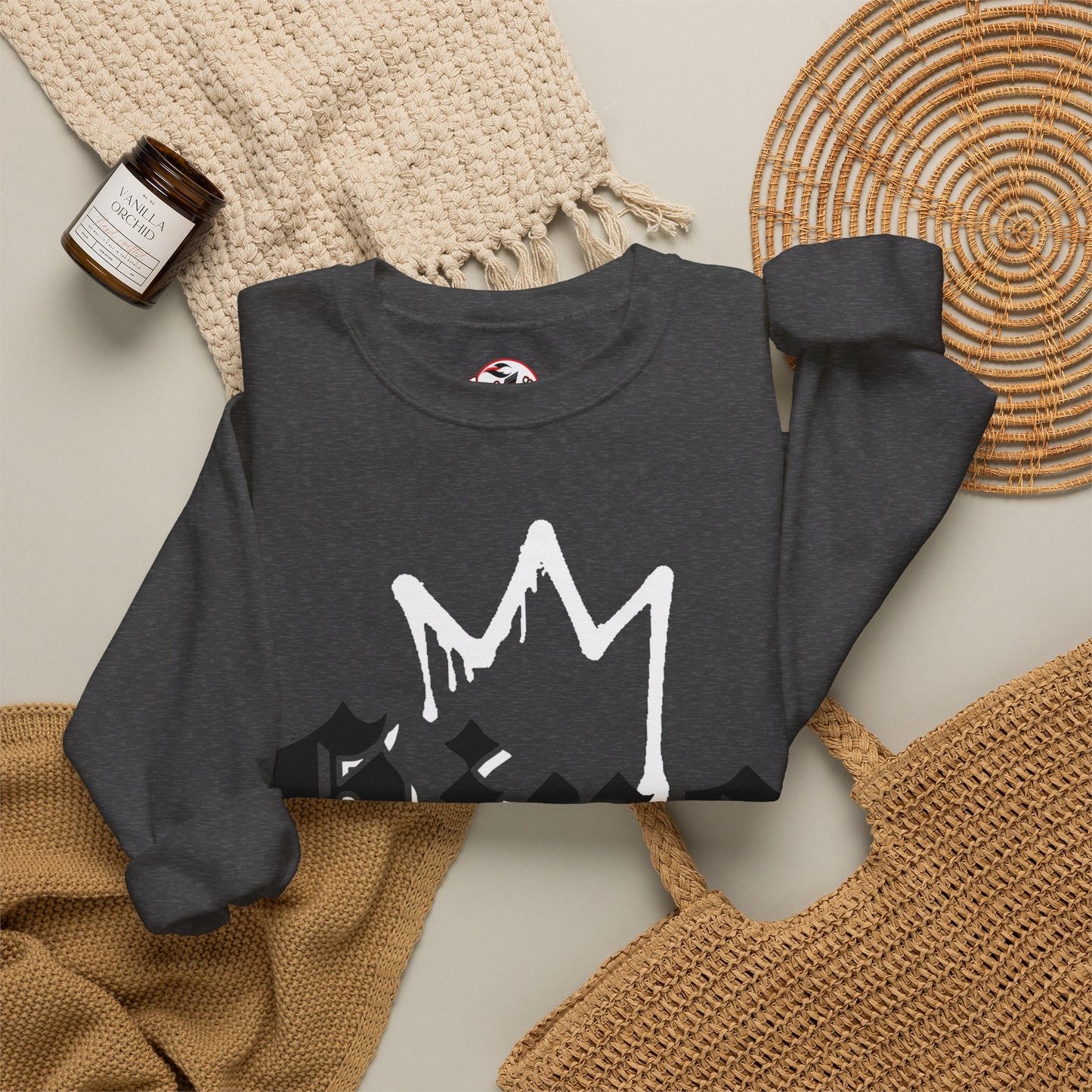 "King of Kings" Inspirational Crewneck Sweatshirt