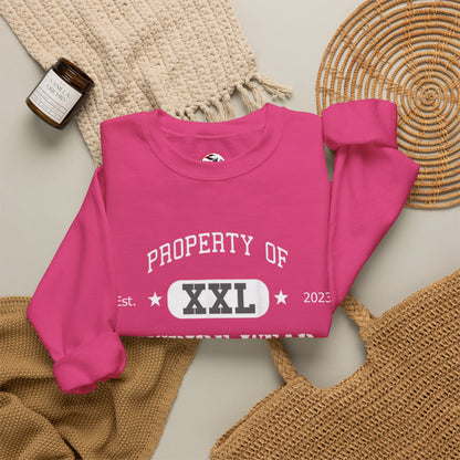 "Property of Inspire Wear" Athletic Crewneck Sweatshirt