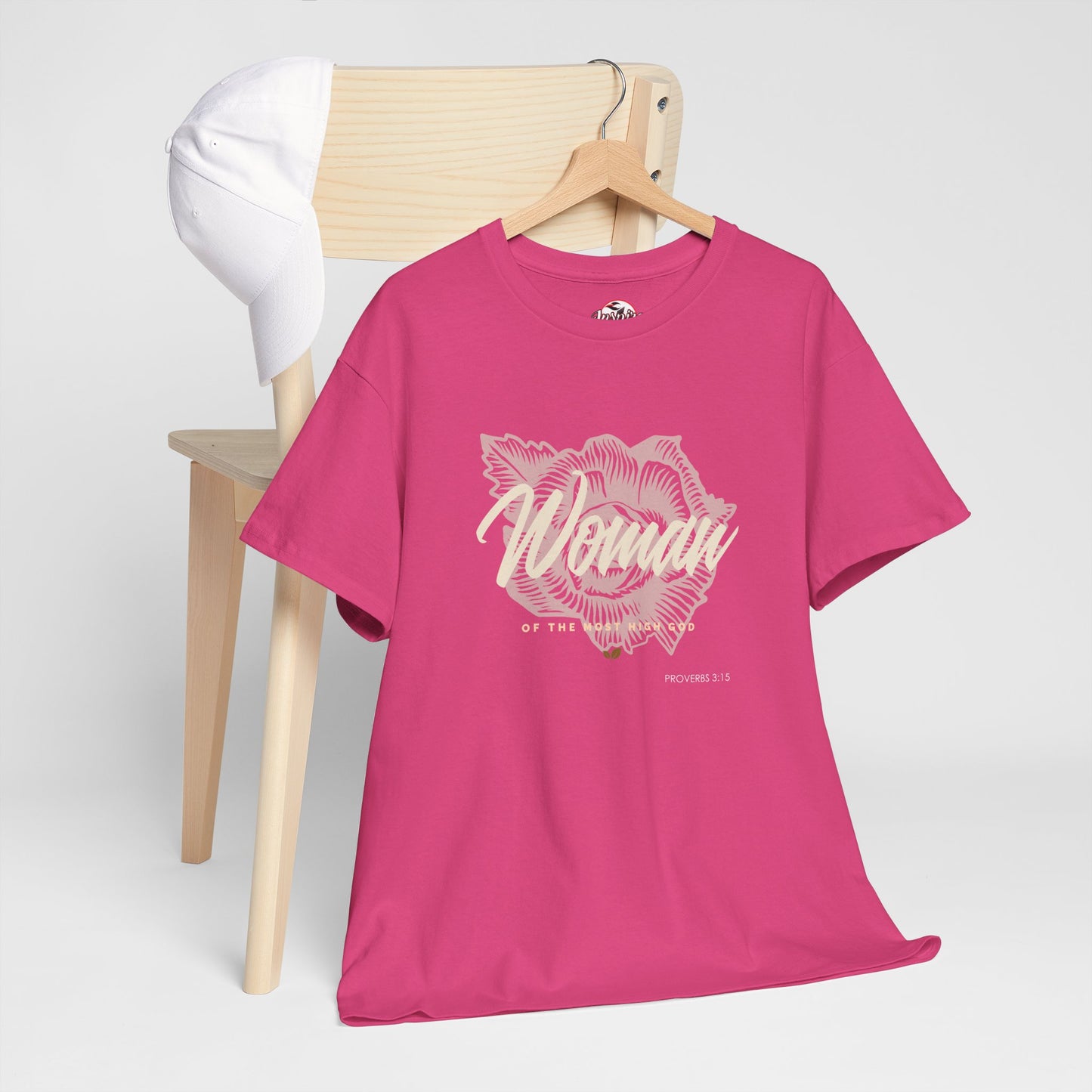 Woman of the Most High God Women's Heavy Cotton Tee