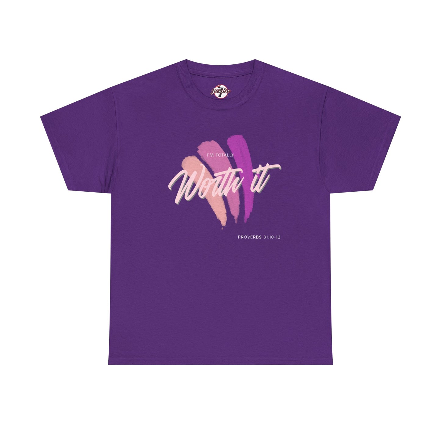 "Totally Worth It" Women's Motivational Graphic T‑Shirt