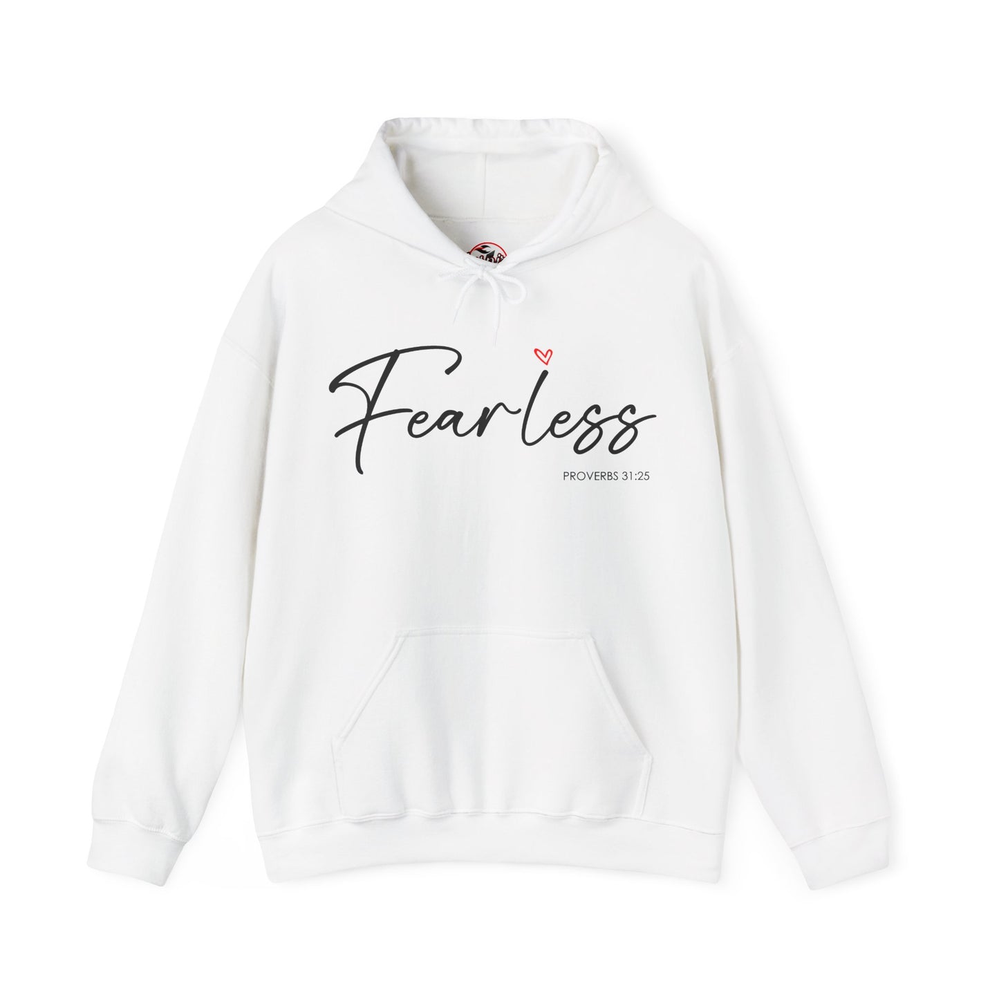 "Fearless" Inspirational Pullover Sweatshirt