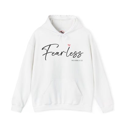 "Fearless" Inspirational Pullover Sweatshirt