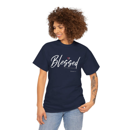 "Blessed" Women's Inspirational Graphic T‑Shirt