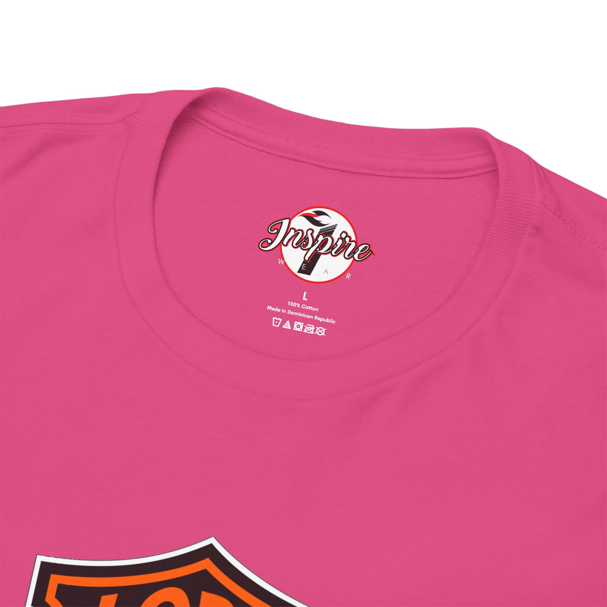 Jesus Christ Savior T‑Shirt — Lord Savior Motorcycle Shield Design