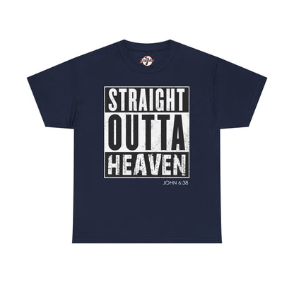 Straight Outta Heaven Unisex Inspirational Graphic T-Shirt