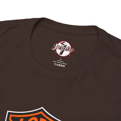 Jesus Christ Savior T‑Shirt — Lord Savior Motorcycle Shield Design