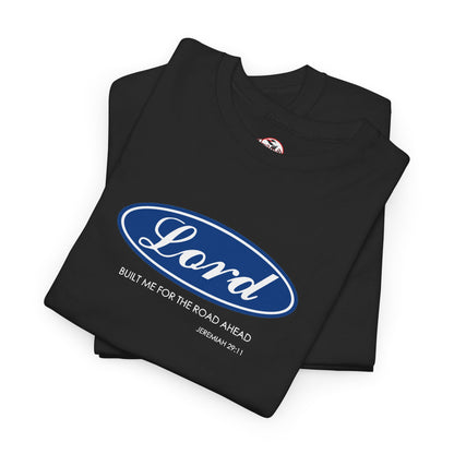 Lord Built Me Inspirational Crewneck T-Shirt