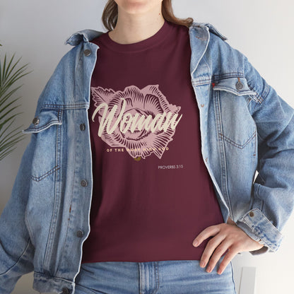 Woman of the Most High God Women's Heavy Cotton Tee