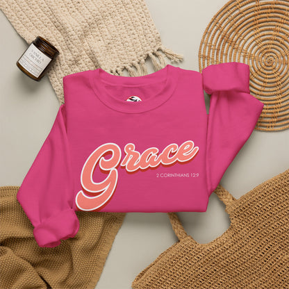 "Grace" Inspirational Crewneck Sweatshirt