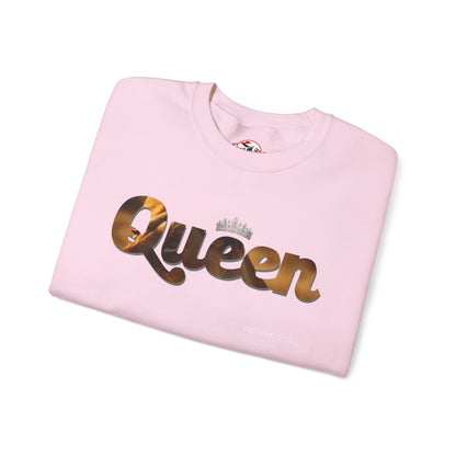 "Queen" Women's Inspirational Pullover Sweatshirt