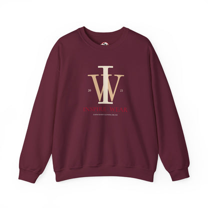 Inspire Wear IW Monogram Logo Crewneck Sweatshirt