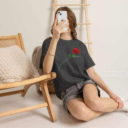 "Fearfully and Wonderfully Made" Rose Affirmative Graphic T-Shirt