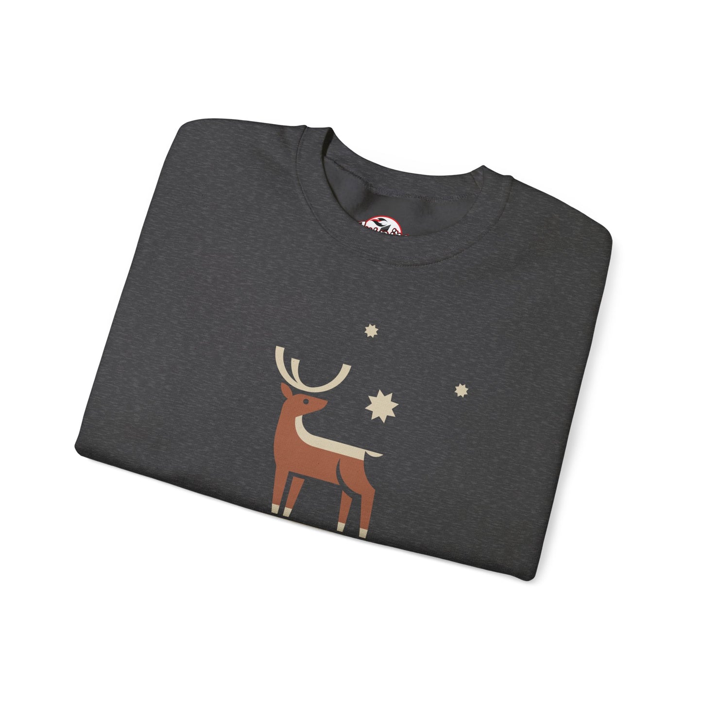 "Loving Doe Graceful Deer" Women's Inspirational Crewneck Sweatshirt