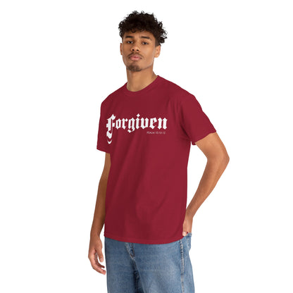 "Forgiven" Men's Inspirational Graphic Tee