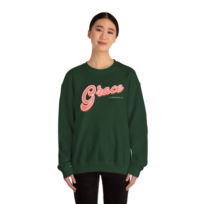 "Grace" Inspirational Crewneck Sweatshirt