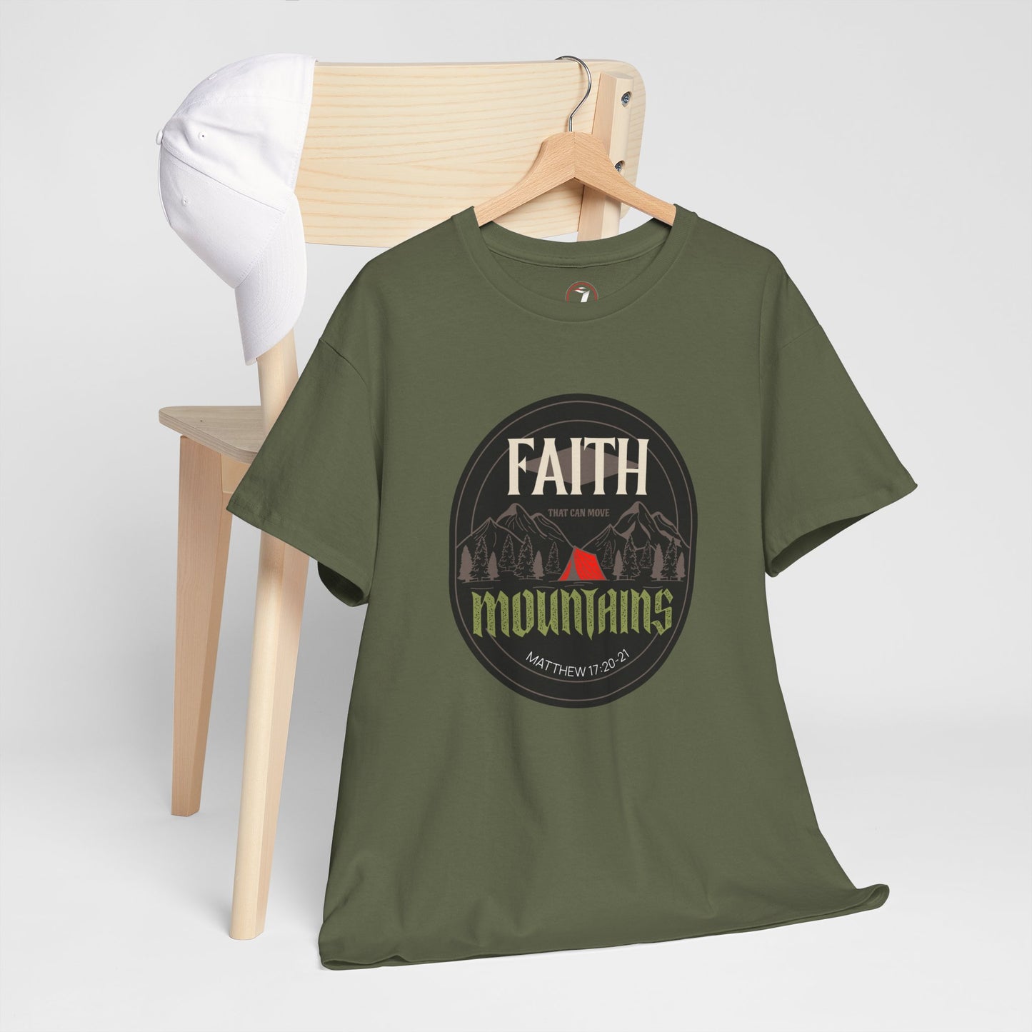 Mountain Moving Faith Unisex Heavy Cotton Tee