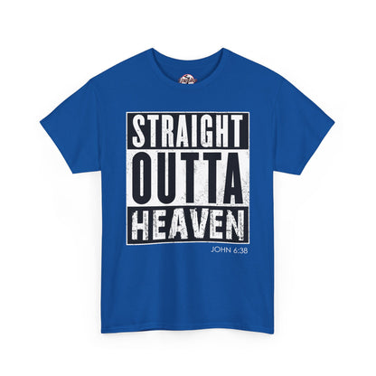 Straight Outta Heaven Unisex Inspirational Graphic T-Shirt
