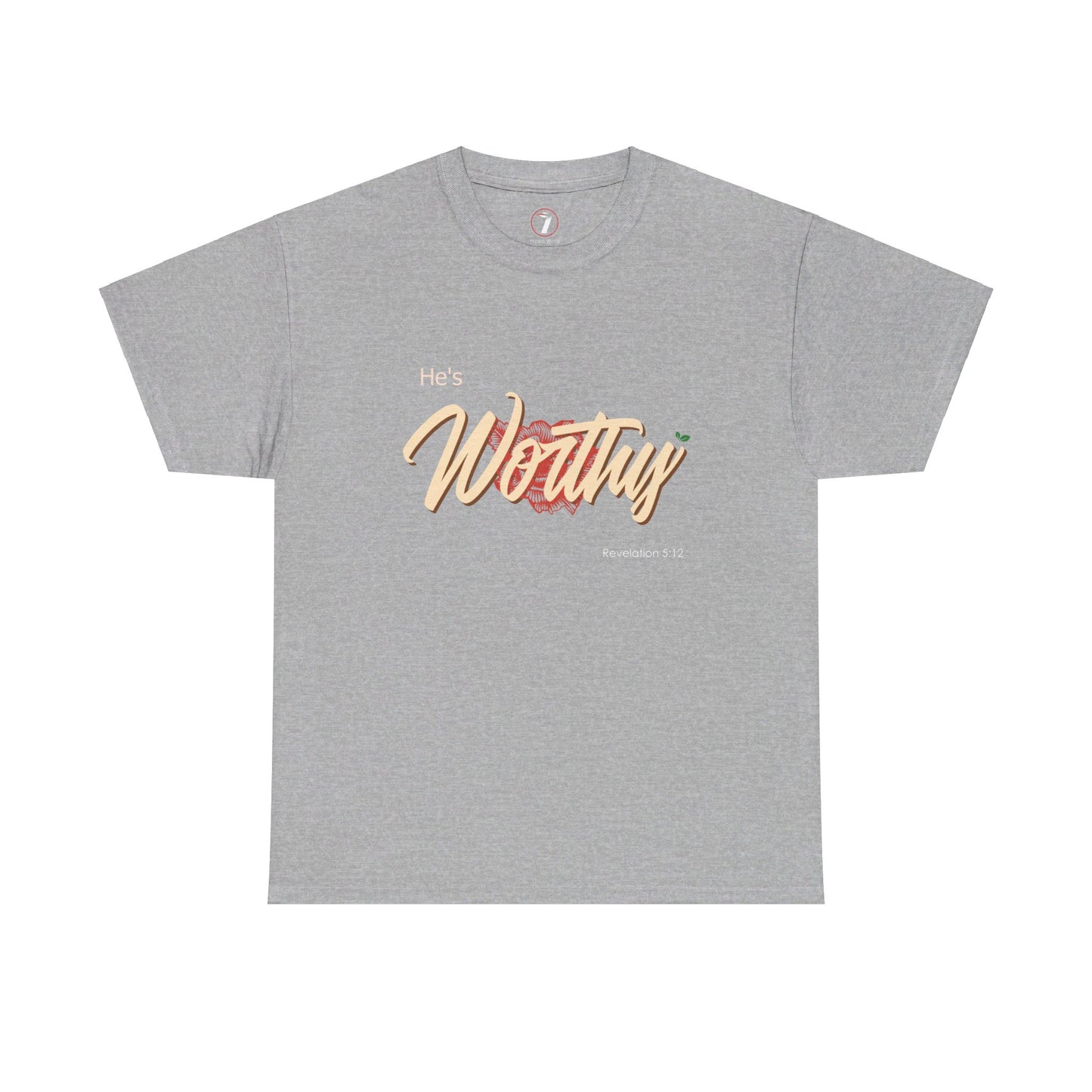 He's Worthy Unisex Heavy Cotton Tee