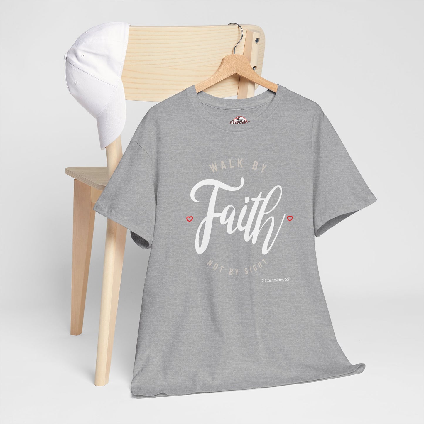 "Walk By Faith, Not By Sight" Motivational T-Shirt