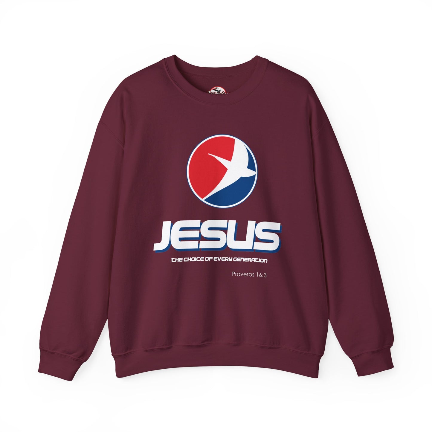 "Jesus: One Choice of Every Generation" Crewneck Sweatshirt