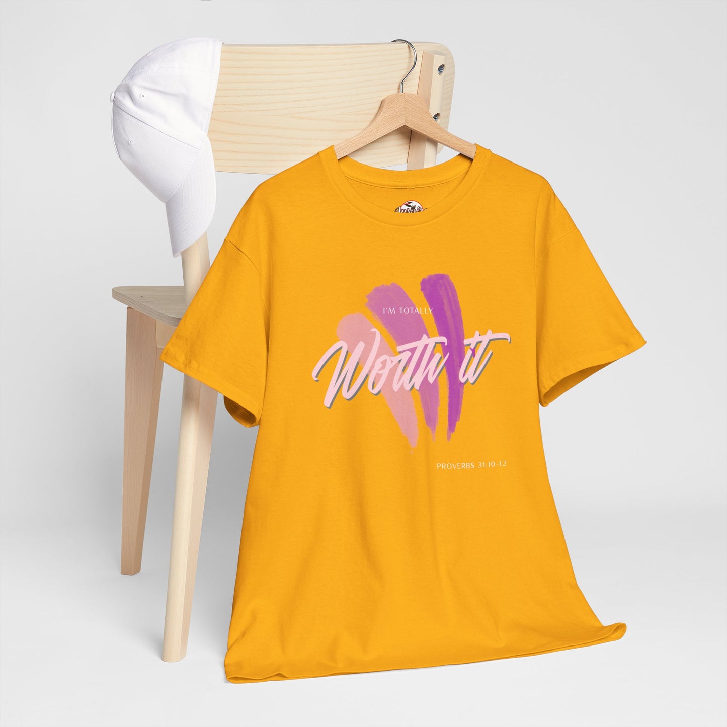 "Totally Worth It" Women's Motivational Graphic T‑Shirt