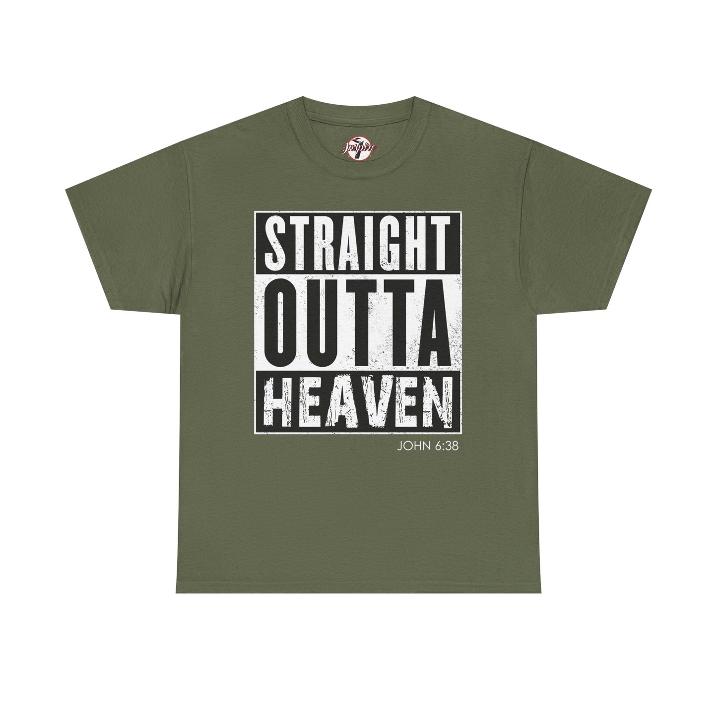 Straight Outta Heaven Unisex Inspirational Graphic T-Shirt