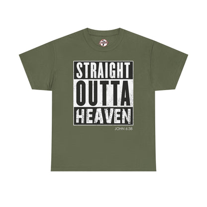 Straight Outta Heaven Unisex Inspirational Graphic T-Shirt