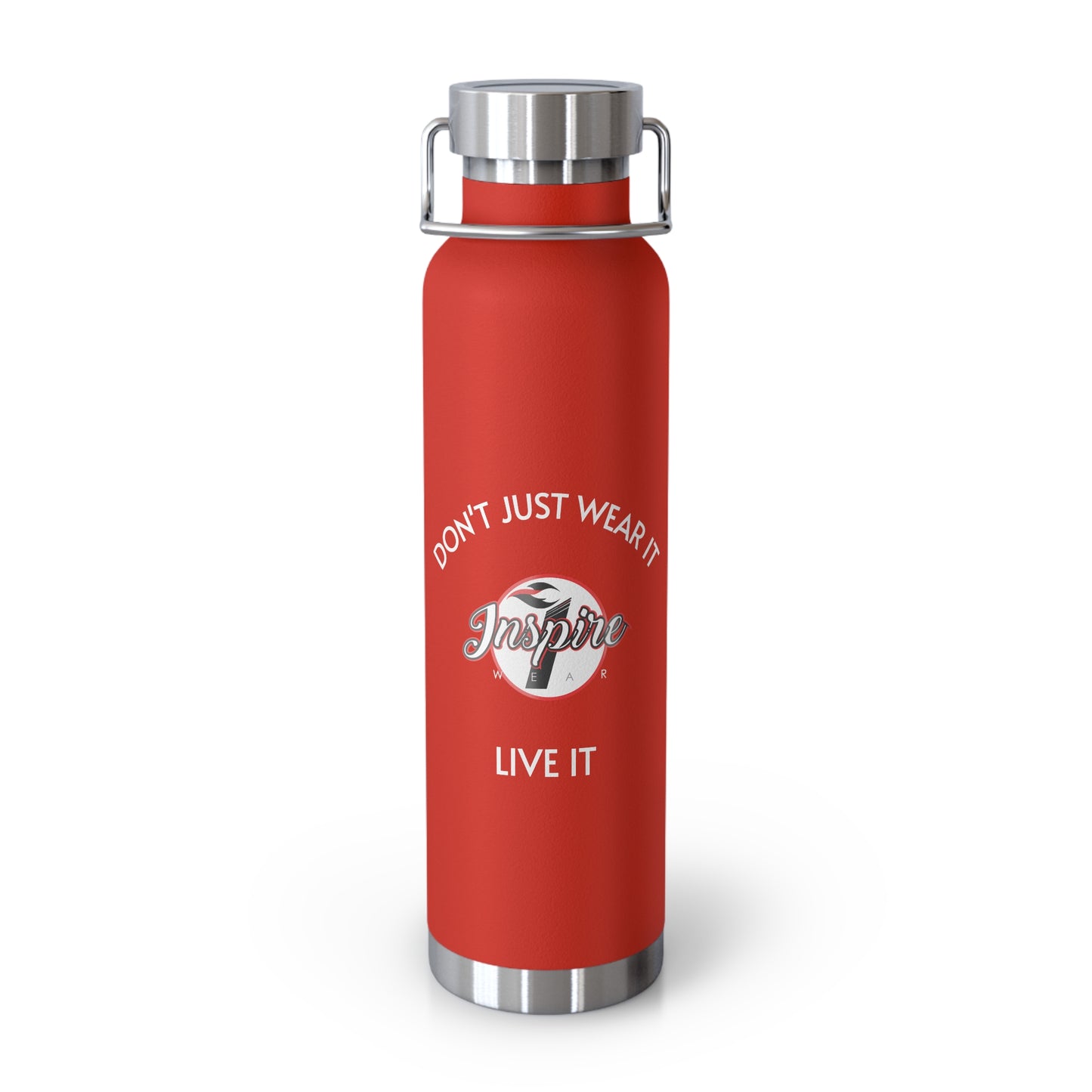Inspire Wear Copper Vacuum Insulated Bottle, 22oz