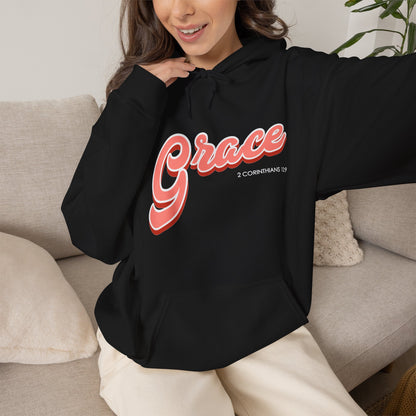 "Grace" Inspirational Pullover Hoodie