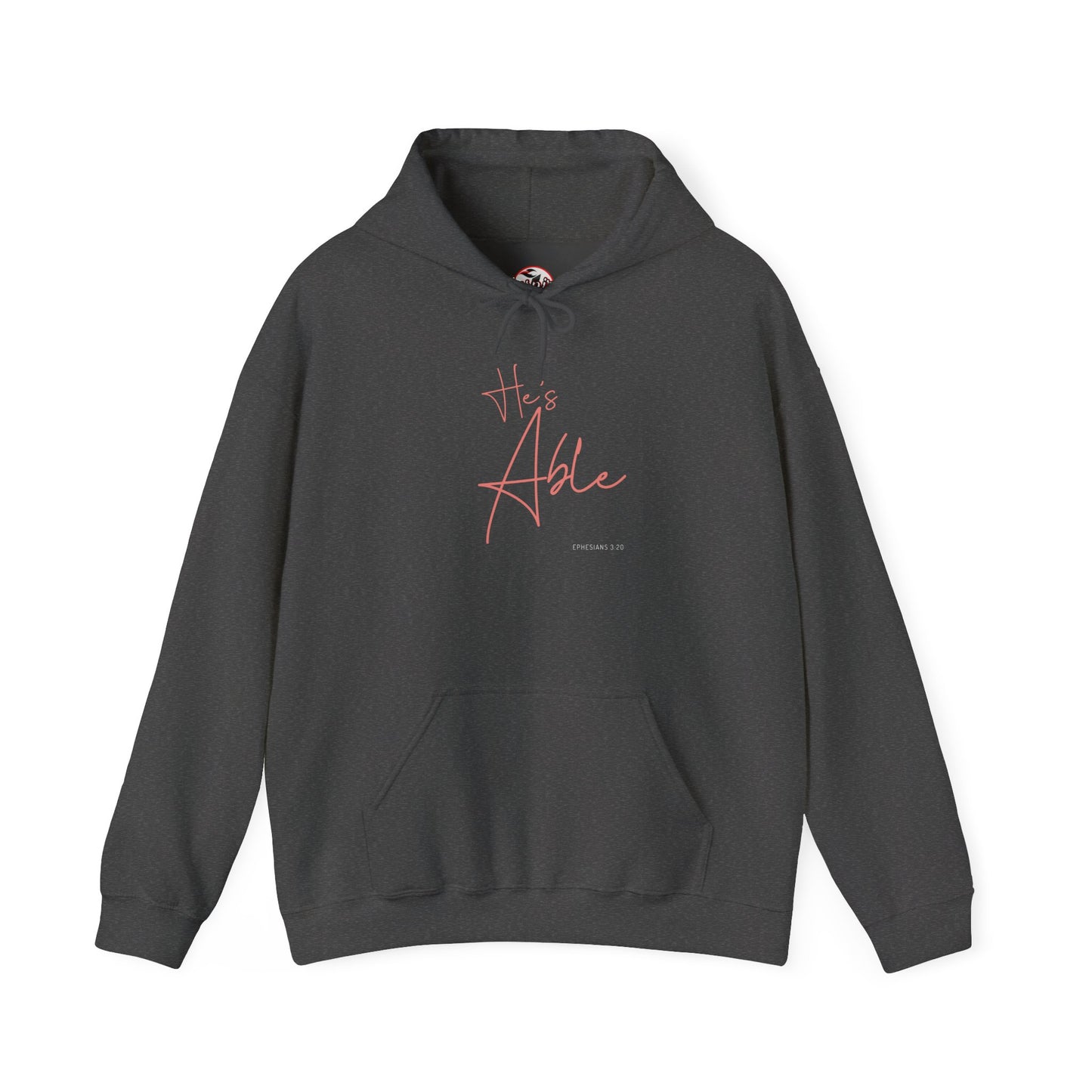 "He’s Able" Faith-Inspired Women's Pullover Hoodie