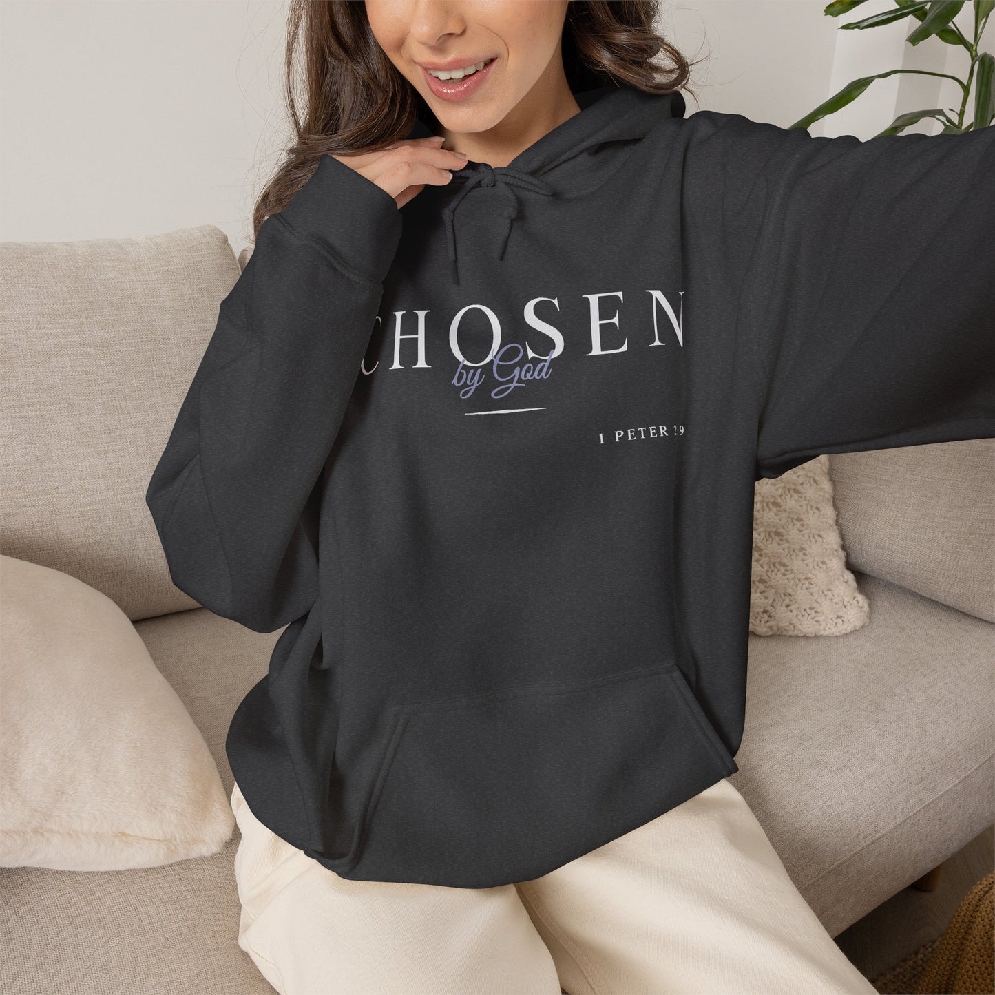 "Chosen by God" Affirnation Pullover Hoodie