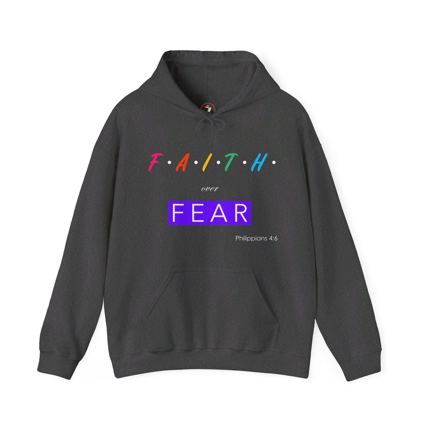 Faith Over Fear Unisex Heavy Blend™ Hooded Sweatshirt