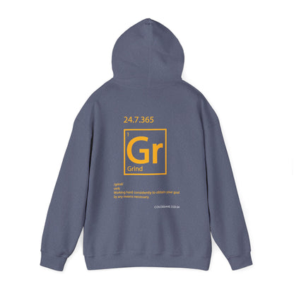 "Grind" Motivational Unisex Pullover Hoodie
