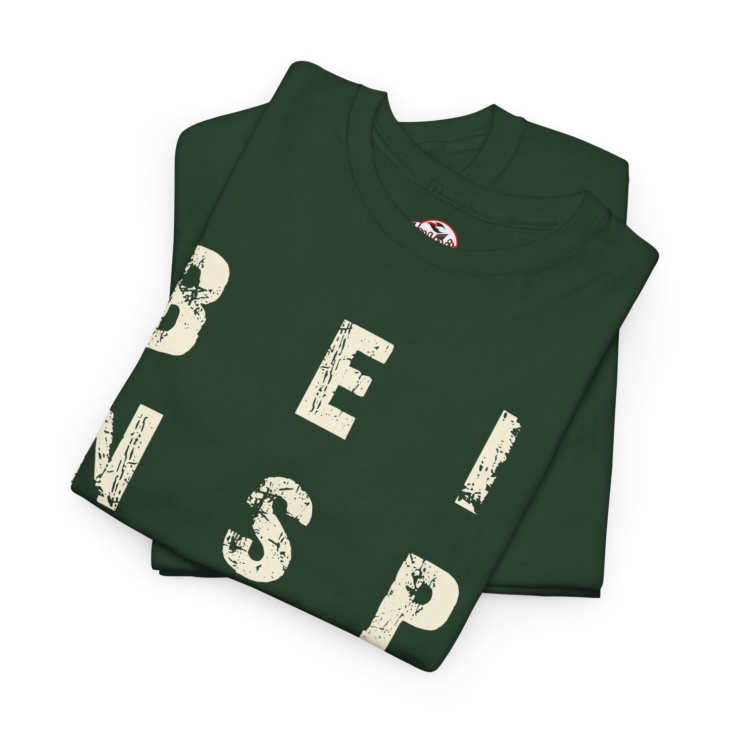 "Be Inspired" Motivational Vertical Graphic T-Shirt