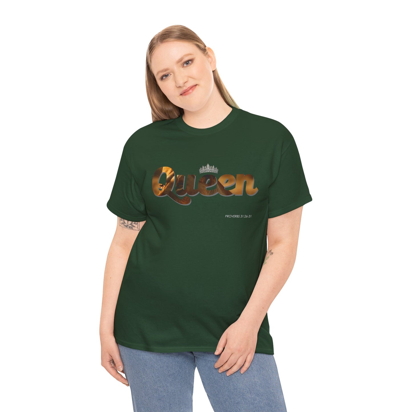 "Queen" Women's Inspirational Graphic Tee