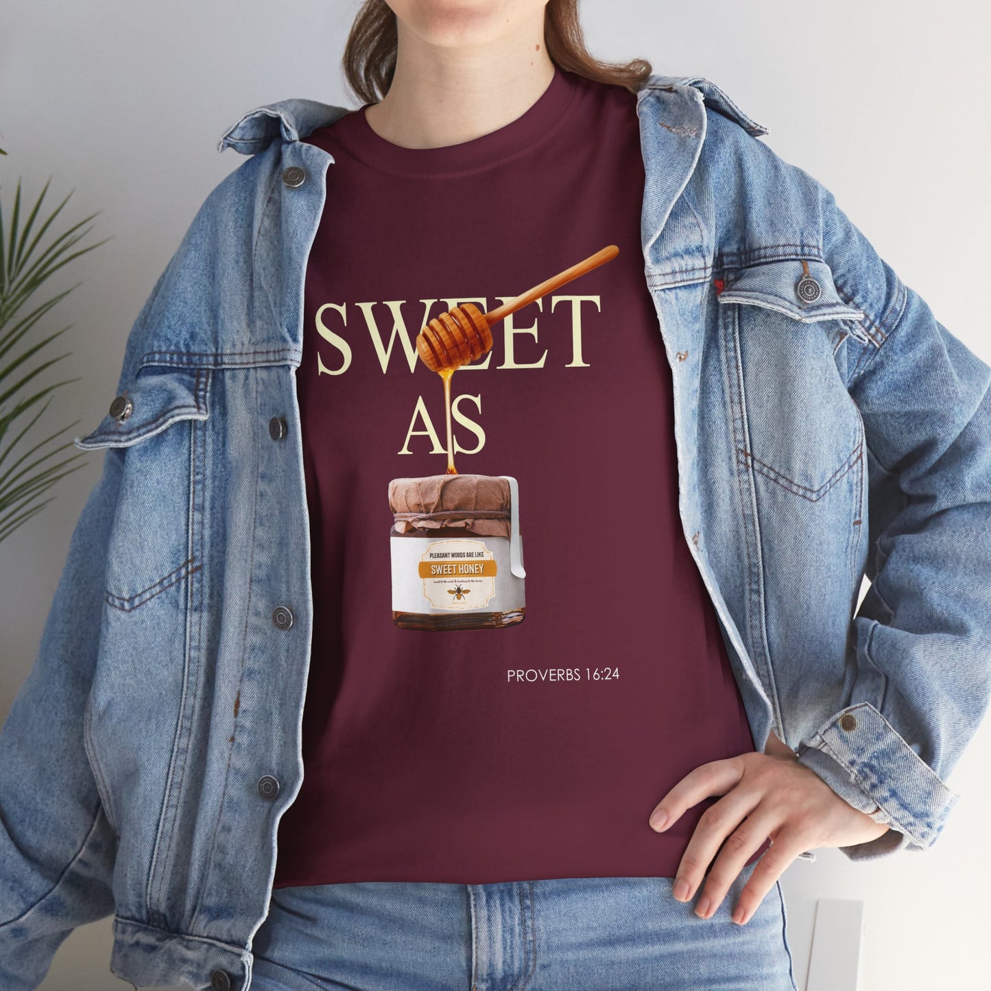 "Pleasant Words" Women's Inspirational Graphic Tee