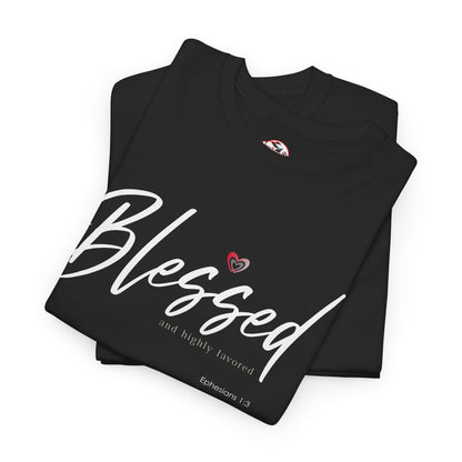 "Blessed" Women's Inspirational Graphic T‑Shirt