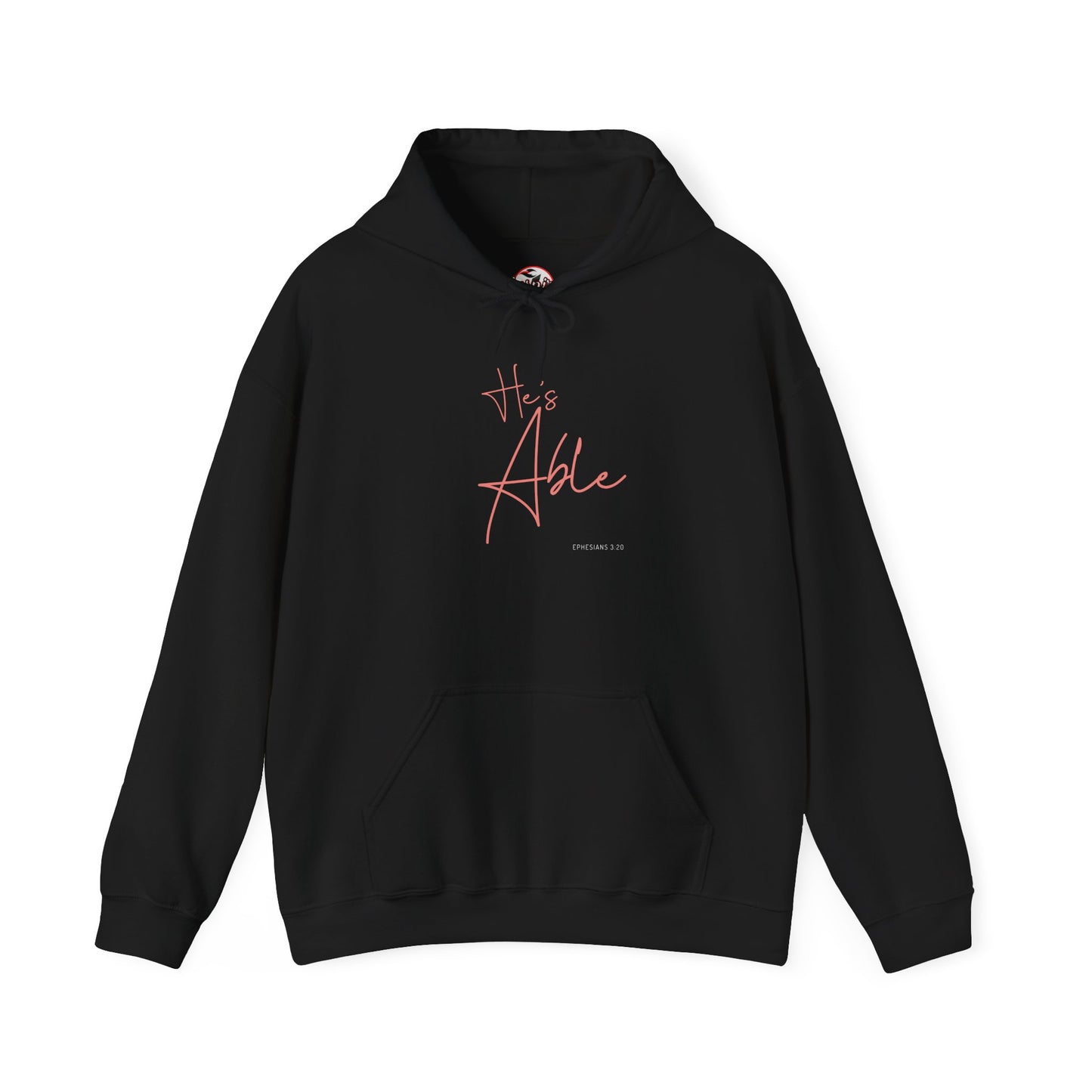 "He’s Able" Faith-Inspired Women's Pullover Hoodie