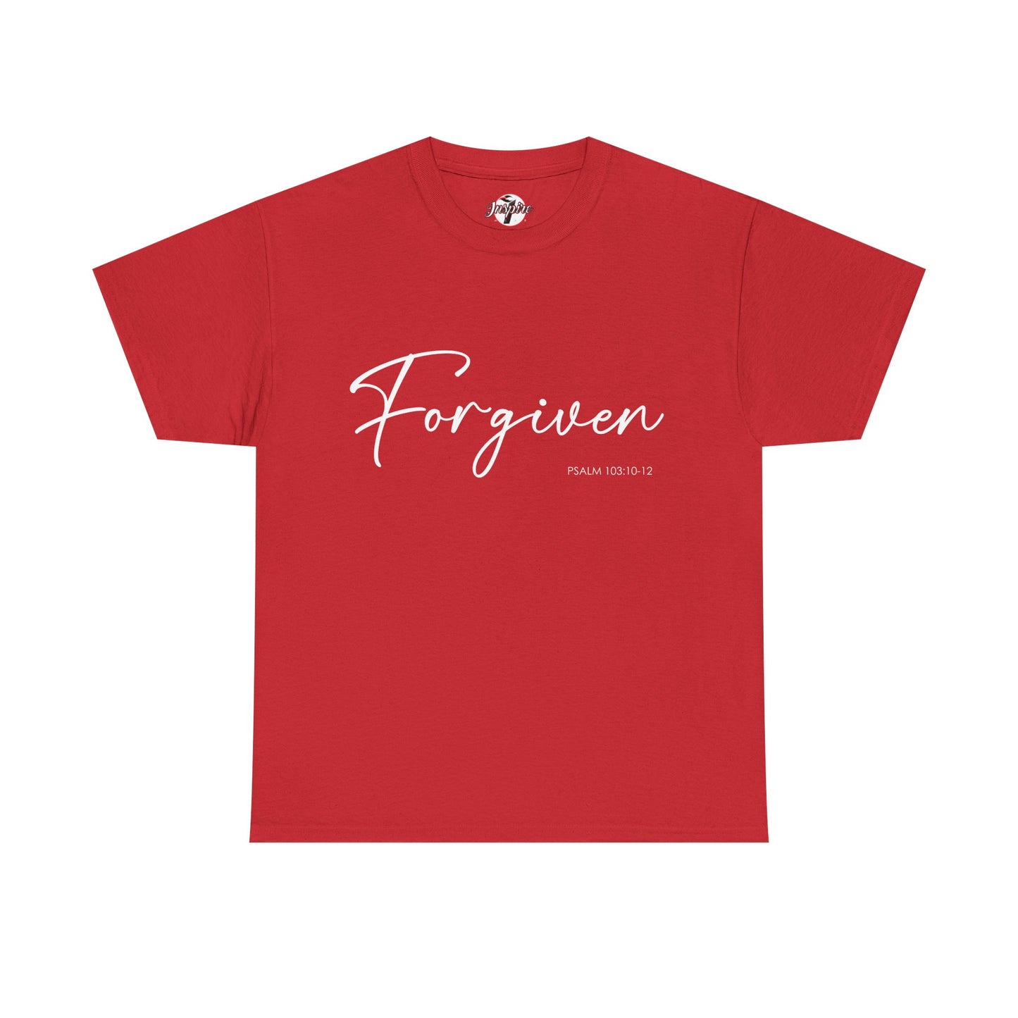 "Forgiven" Womens Christian Faith T-Shirt