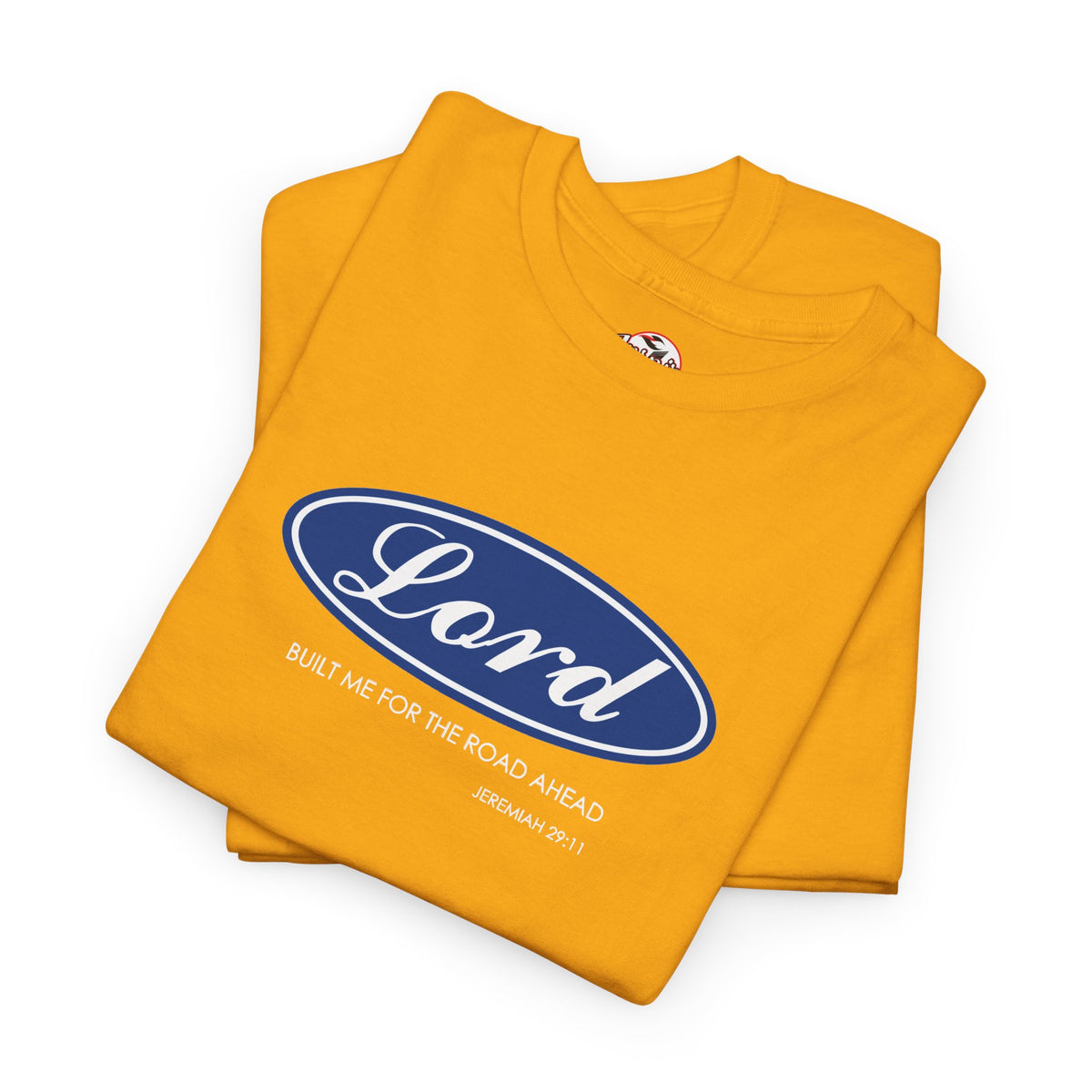 Lord Built Me Inspirational Crewneck T-Shirt