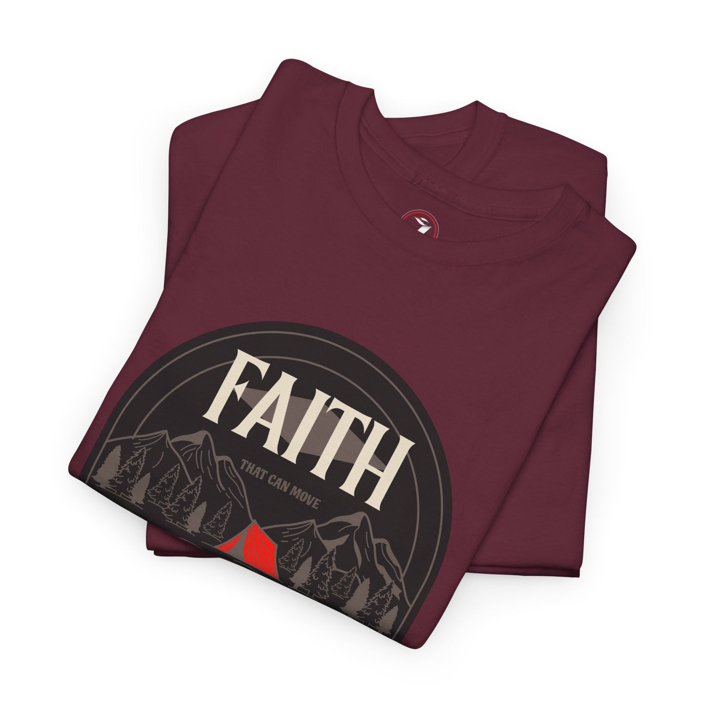 Mountain Moving Faith Unisex Heavy Cotton Tee