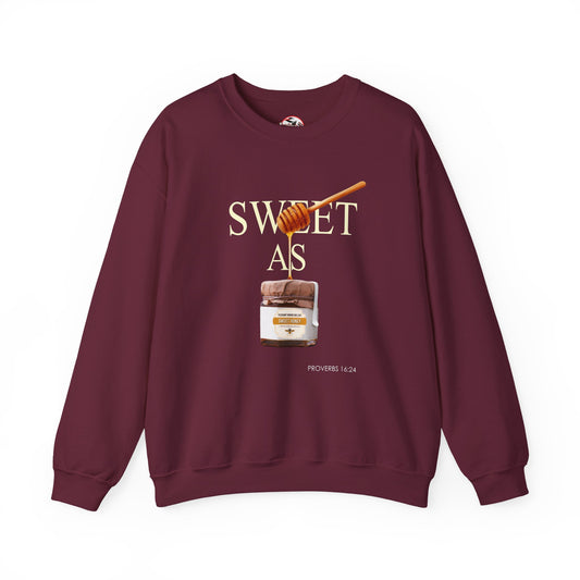"Pleasant Words" Women's Inspirational Crewneck Sweatshirt