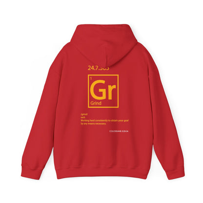 "Grind" Motivational Unisex Pullover Hoodie