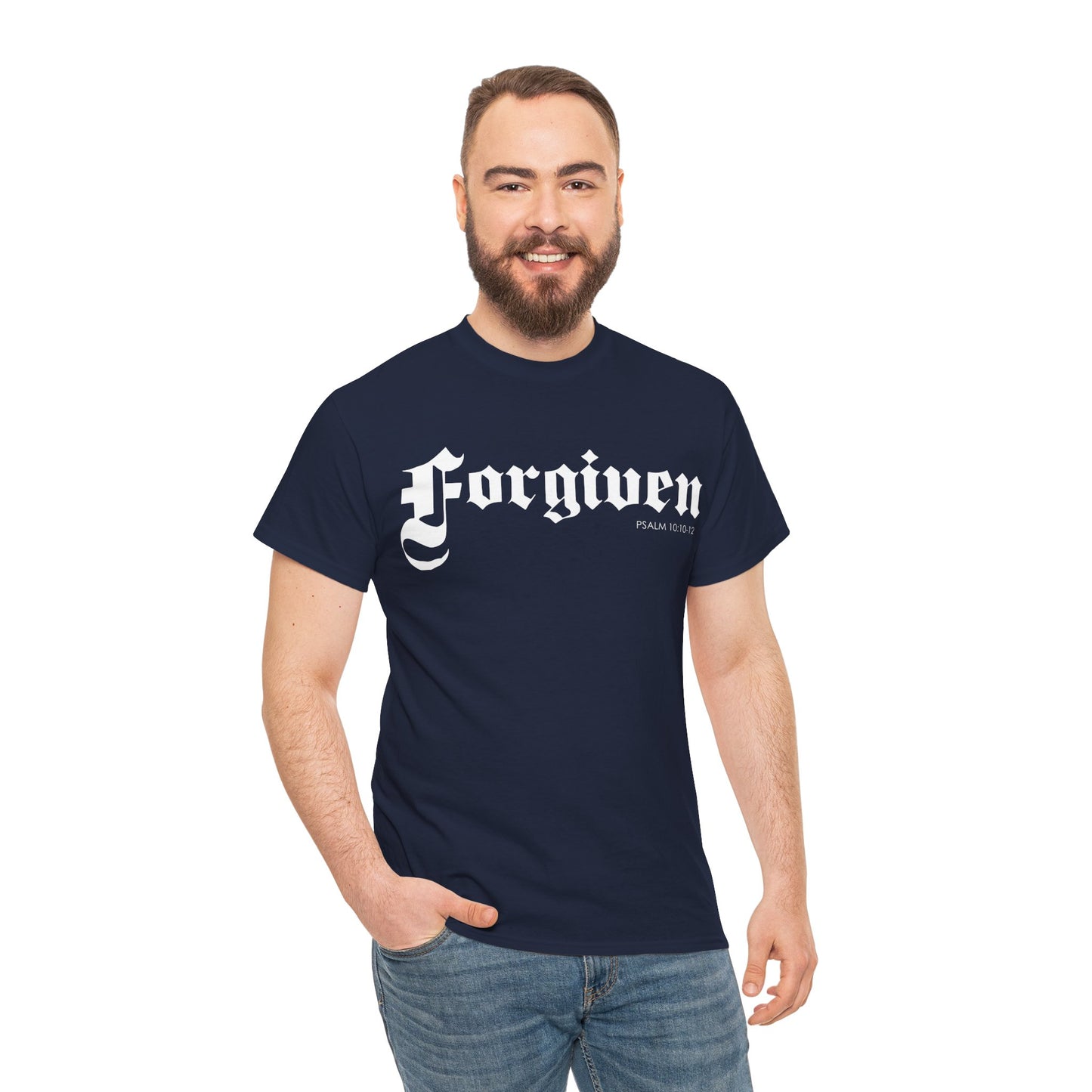 "Forgiven" Men's Inspirational Graphic Tee