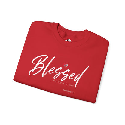"Blessed" Women's Inspirational Crewneck Sweatshirt