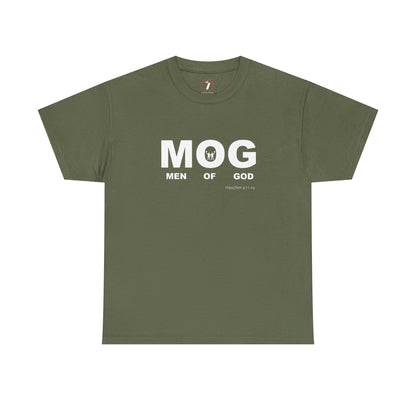 "MOG" Men of God Faith Based Graphic T-Shirt - Unisex Heavy Cotton Tee