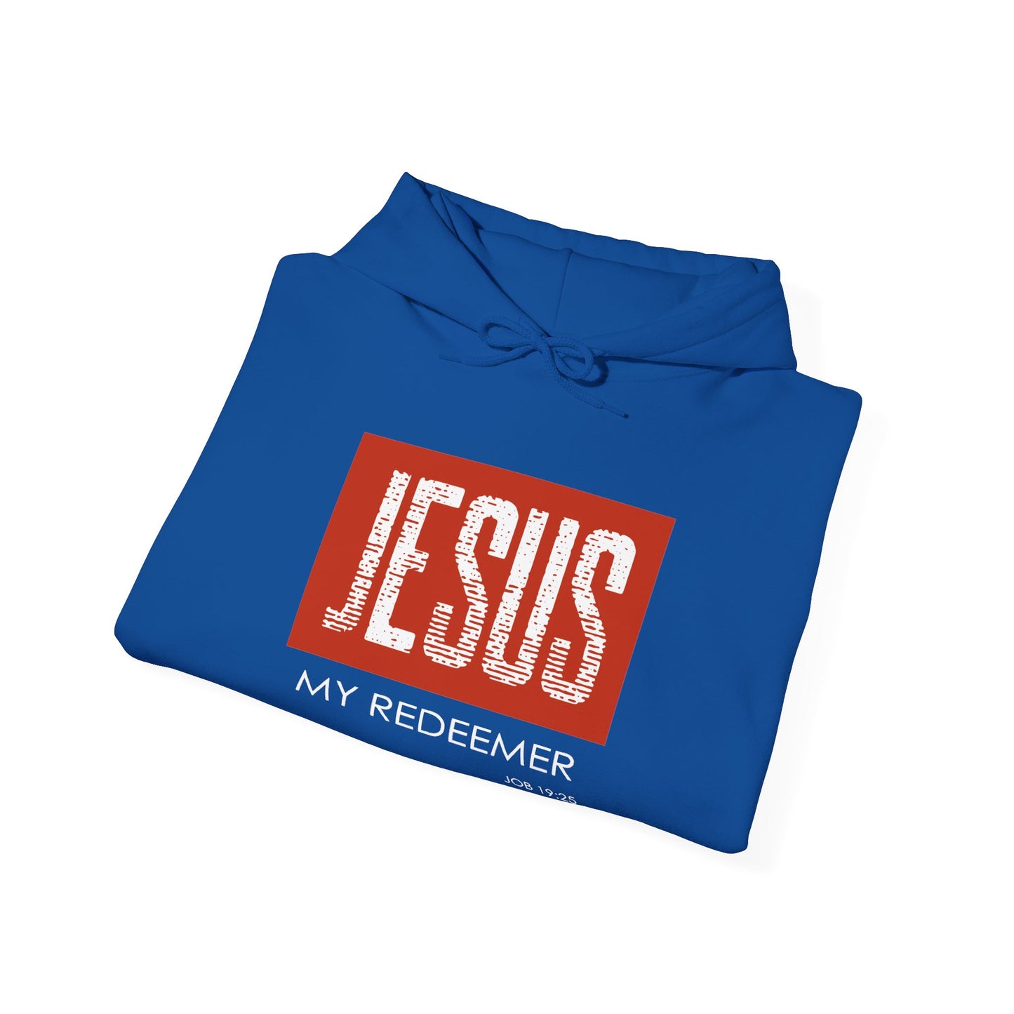 "Jesus My Redeemer" Inspirational Pullover Hoodie