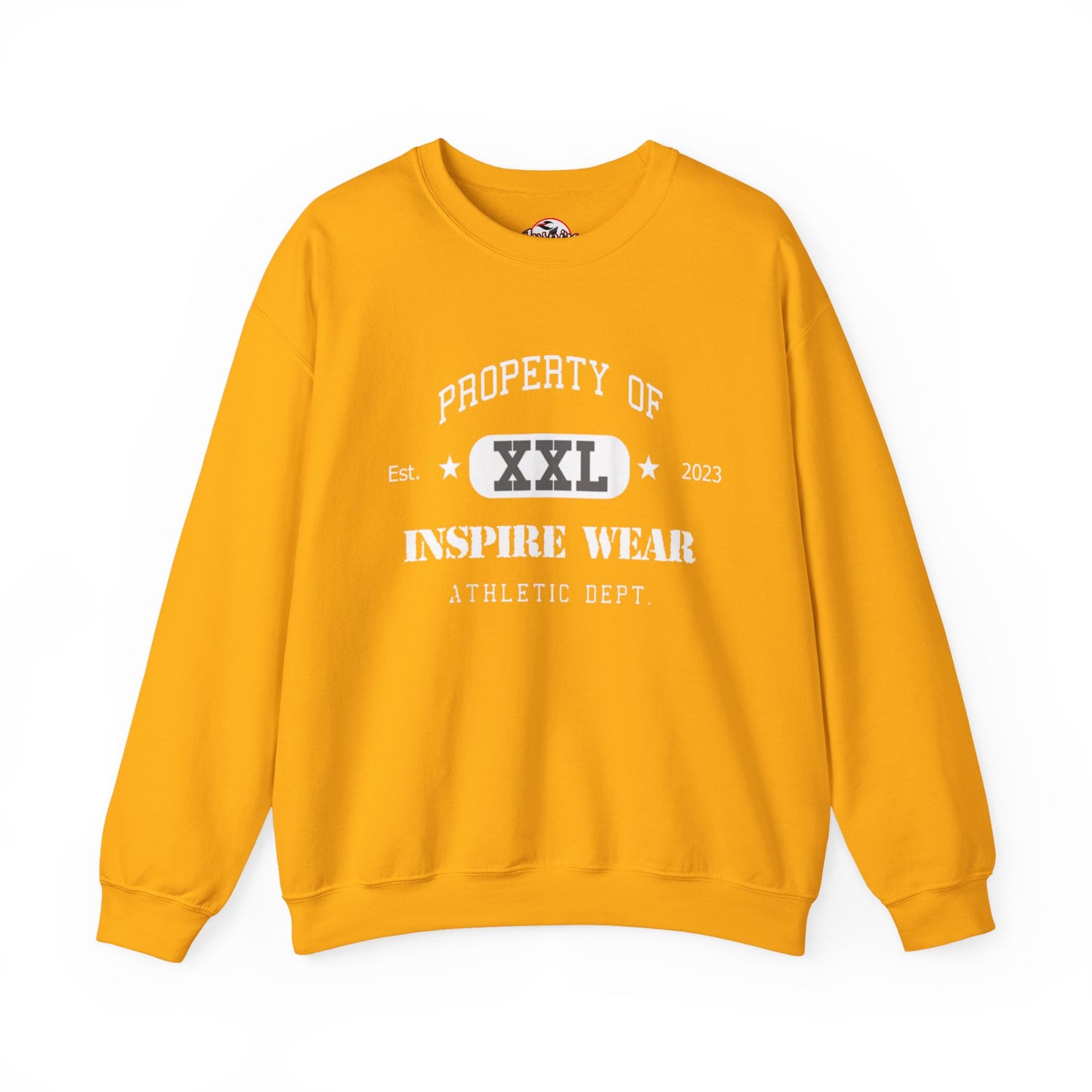"Property of Inspire Wear" Athletic Crewneck Sweatshirt