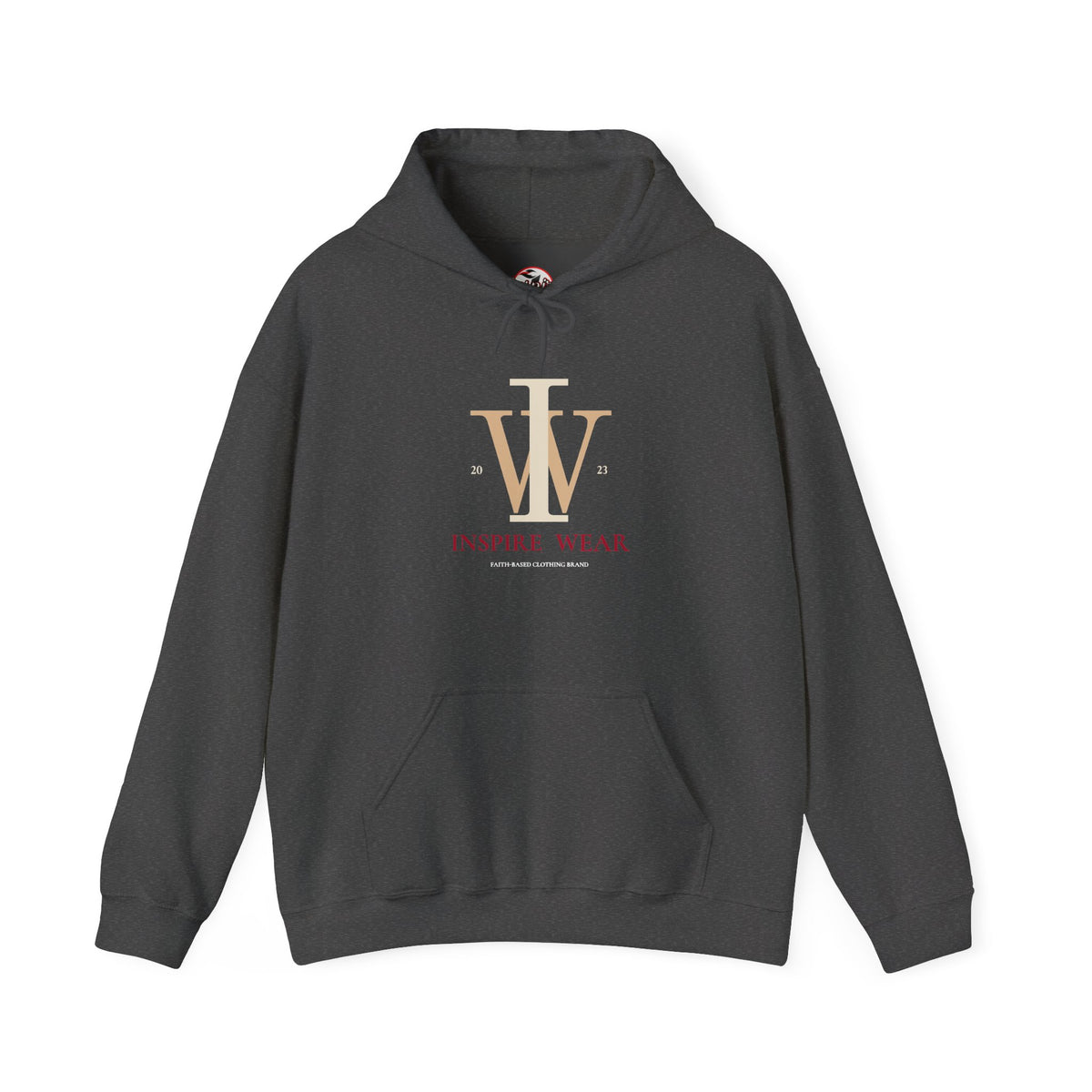 Inspire Wear IW Monogram Logo Pullover Hoodie