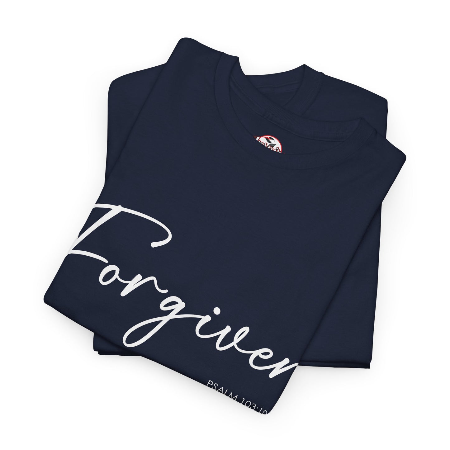 "Forgiven" Womens Christian Faith T-Shirt